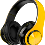 headset amarelo